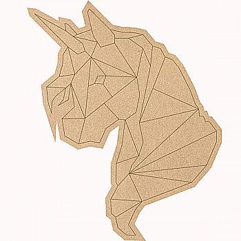 Основа для декорирования панно-мозаика "Единорог" 1, МДФ, 35*44 см, Rosa Talent Основа для декорирования панно-мозаика "Единорог" 1, МДФ, 35*44 см, Rosa Talent