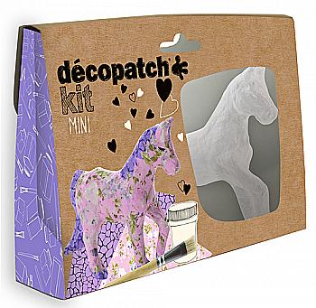Креативный мини-набор для декупажа "Лошадка", KIT010O ТМ "Clairefontaine"