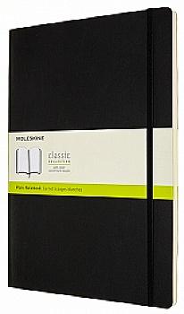 Записник Чорний А4 нелінований, Moleskine Classic, QP112 Записник Чорний А4 нелінований, Moleskine Classic, QP112