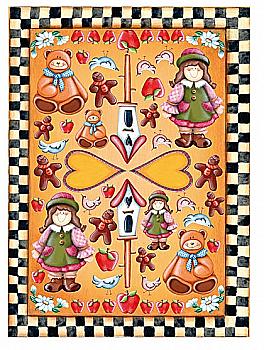 Карта декупажна 35*50 см, Дитяча, 60 г/м², DGE 42 Calambour