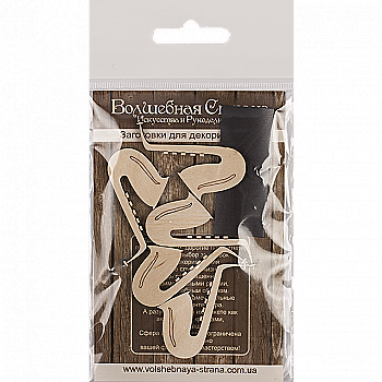 Заготовка дерев`яна для декорування, FLC-239