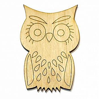 Заготівка дерев`яна Сова, в асортименті, 303 Заготівка дерев`яна Сова, в асортименті, 303