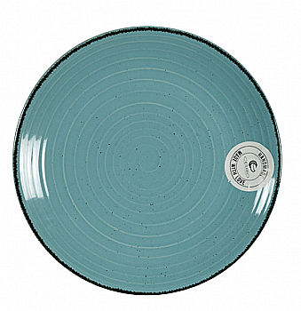 Тарілка обідня, Spiral, 26 см, лазур, I3070S/G138 Cesiro Тарілка обідня, Spiral, 26 см, лазур, I3070S/G138 Cesiro