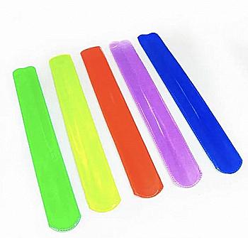 Браслет світловідбивний "Stripe" мікс кольорів, 5505 Браслет світловідбивний "Stripe" мікс кольорів, 5505