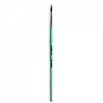 Пензлик "Живопис" 4121 Білка кругла № 01 коротка ручка чорний ворс