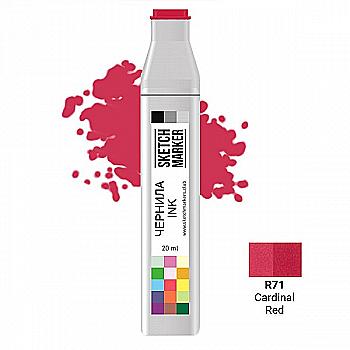 Чернила для заправки маркера SKETCHMARKER, 20 мл, Кардинал красный, SI-R71 Чернила для заправки маркера SKETCHMARKER, 20 мл, Кардинал красный, SI-R71