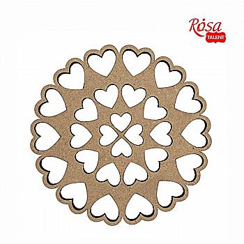 Подставка под чашки "Love" 3, МДФ, Д:10 см, Rosa Talent (2) Подставка под чашки "Love" 3, МДФ, Д:10 см, Rosa Talent (2)