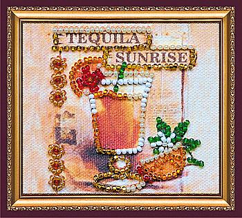 Набір для вишивки бісером "Магніт" Текіла Cанрайз, AMA-185 Набір для вишивки бісером "Магніт" Текіла Cанрайз, AMA-185