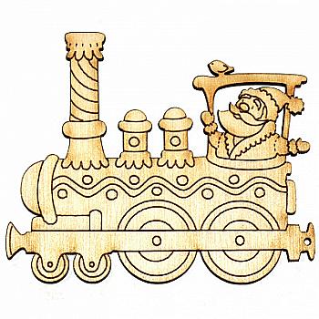 Заготівка дерев`яна Поїзд, в асортименті 214 Заготівка дерев`яна Поїзд, в асортименті 214