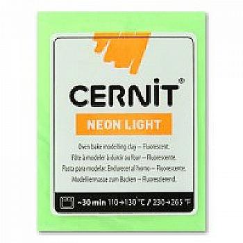 Моделін полім. Cernit-Neon 30 гр. зелений 215, CR-CE0930030600 Моделін полім. Cernit-Neon 30 гр. зелений 215, CR-CE0930030600