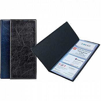 Визитница 80 визиток, чёрная Axent 2502-01