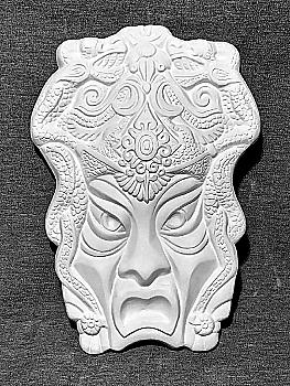 Заготовка с гипса Маска Горгона