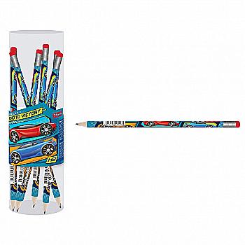 Олівець ч/гр круглий з ласт. "Winner" 280520