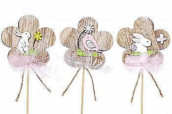 Стык пасхальный "Цветок" 30 см, 781-973