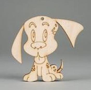 Заготівка дерев`яна Грайливе щеня, Р103 Заготівка дерев`яна Грайливе щеня, Р103