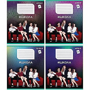 Набір зошитів 4 шт. 24 арк., кл., SC, SC19-238-2 Набір зошитів 4 шт. 24 арк., кл., SC, SC19-238-2