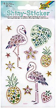 Наклейки с блёстками Allyear-2 10*16 см (1 арк., 12 шт.), 18302 Folia Наклейки с блёстками Allyear-2 10*16 см (1 арк., 12 шт.), 18302 Folia