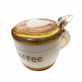 Ялинкова прикраса Чашка кави 6,5*7,8 см, YQU2400-6 Ялинкова прикраса Чашка кави 6,5*7,8 см, YQU2400-6