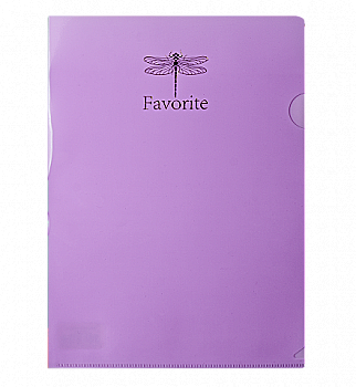 Папка-уголок А4, Pastel, сиреневая, BM.3855-26 Папка-уголок А4, Pastel, сиреневая, BM.3855-26