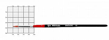 Синтетика кругла 111 №1, к.р. пензель Rosa Studio Синтетика кругла 111 №1, к.р. пензель Rosa Studio