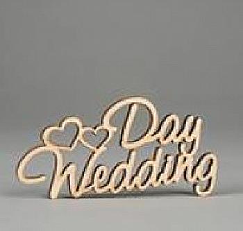 Заготівка дерев`яна Wedding Day, МС145 Заготівка дерев`яна Wedding Day, МС145