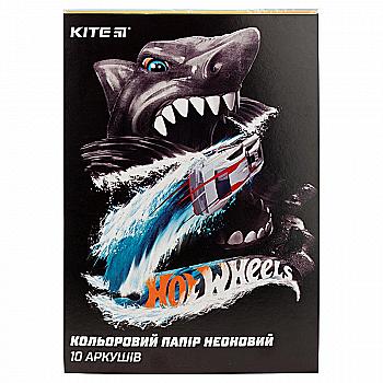 Бумага цветн. неон. 10 л, A4 HW, HW19-252