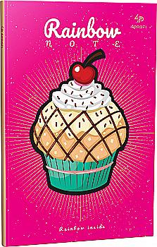 Блокнот А5 "Artbook Rainbow - Cake" pink, 901197 TM Profiplan Блокнот А5 "Artbook Rainbow - Cake" pink, 901197 TM Profiplan