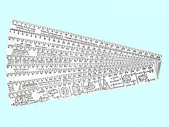 Линейка 30 см, пластиковая, таблица умножения Л-300у Линейка 30 см, пластиковая, таблица умножения Л-300у