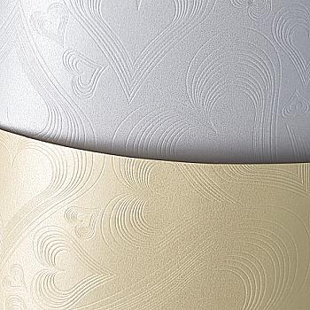 Бумага декоративная картонная А4, Кремовая "LOVE", 203402