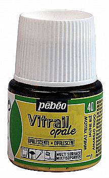 Фарба лакова по склу та металу Vitrail 45 мл непрозора, золоте жито, 050-040 ТМ "Pebeo" Фарба лакова по склу та металу Vitrail 45 мл непрозора, золоте жито, 050-040 ТМ "Pebeo"