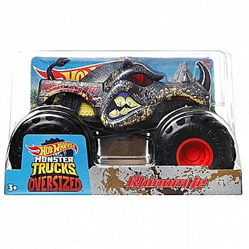 Машинка-позашляховик суперзбільшена, серії "Monster Trucks" Hot Wheels, 1:24, в асорт., FYJ83 Машинка-позашляховик суперзбільшена, серії "Monster Trucks" Hot Wheels, 1:24, в асорт., FYJ83