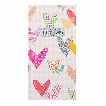 Блокнот 100*200 мм, 96 л. лин. "Turnowsky. Pattern heart" YES 151445 Блокнот 100*200 мм, 96 л. лин. "Turnowsky. Pattern heart" YES 151445