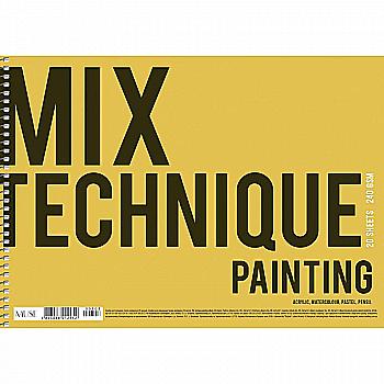 Альбом Mix Technique А4 20 арк. "Muse" картон (2952) Альбом Mix Technique А4 20 арк. "Muse" картон (2952)