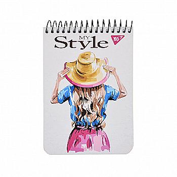 Зошит А6 96 кл. YES од.сп. My style, 681389 Зошит А6 96 кл. YES од.сп. My style, 681389
