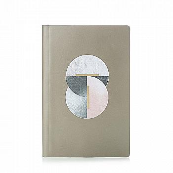 Блокнот 135*205*15 мм, 205 л., светло-серый, 41001-08Е-00б VIF