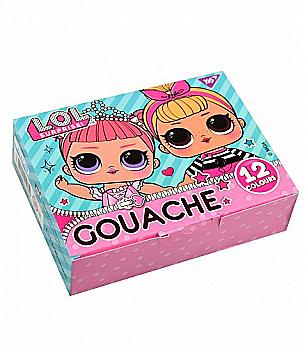 Гуаш 12 кол. "LOL Sweety", 20мл, 230371 Yes