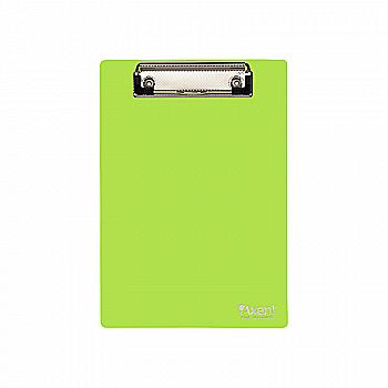 Кліпборд пластиковий А5, салатовий 2516-09-A Axent