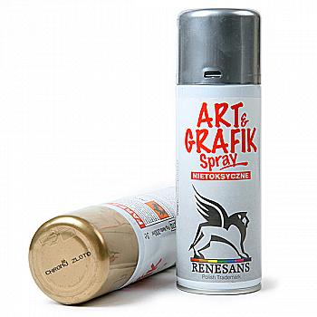 Краска акриловая Ренесанс ART&GRAPHIC в аэрозоле 6 Синий, 200 мл Краска акриловая Ренесанс ART&GRAPHIC в аэрозоле 6 Синий, 200 мл