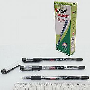 Ручка масляная Wiser "BLAST" 0,7 мм с грипом, чёрная, blast-bk Ручка масляная Wiser "BLAST" 0,7 мм с грипом, чёрная, blast-bk