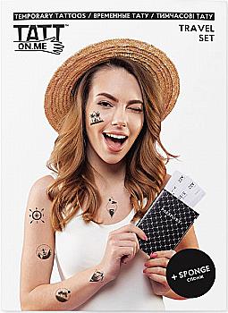 Тимчасові тату "Travel set", TATTon.me Тимчасові тату "Travel set", TATTon.me