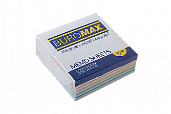 Блок для нотаток 80*80*30 мм "Веселка", скл., BM.2232 Блок для нотаток 80*80*30 мм "Веселка", скл., BM.2232