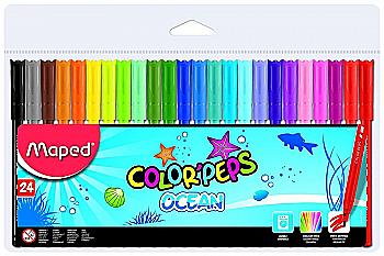 Фломастери 24 кол. Color Peps Ocean, MP.845722 Фломастери 24 кол. Color Peps Ocean, MP.845722