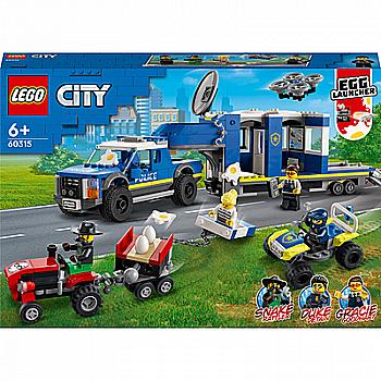 Конструктор Lego City "Полицейский грузовик с мобильным центром управления", 60315 Конструктор Lego City "Полицейский грузовик с мобильным центром управления", 60315