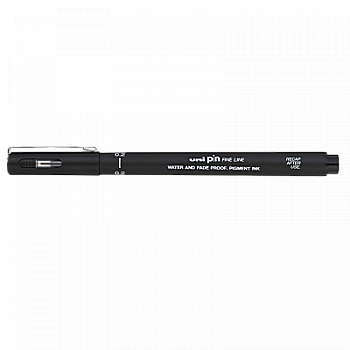 Рапідограф Uni PIN-200 0,20 мм чорний Рапідограф Uni PIN-200 0,20 мм чорний