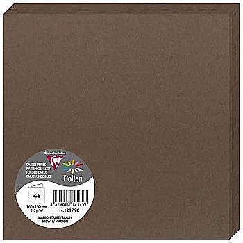 Заготовка д/открыток составлена Pollen 160*160 мм/210 г, Taupe brown/Серо-коричневый, 12179C Заготовка д/открыток составлена Pollen 160*160 мм/210 г, Taupe brown/Серо-коричневый, 12179C