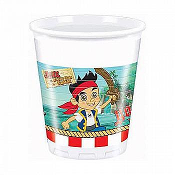 Склянка пласт Пірат Джейк, 200 мл 8 од, 3502-0021