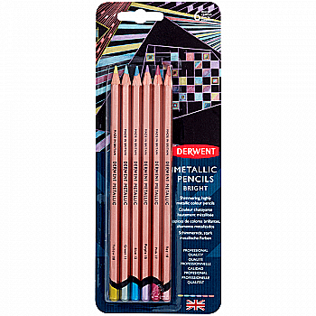 Набір олівців кольорових "Metallic colours", 6 кол., блістер, 2305601 Набір олівців кольорових "Metallic colours", 6 кол., блістер, 2305601