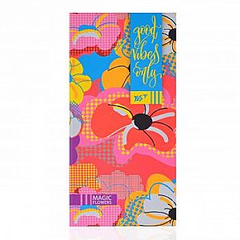 Блокнот 100*200 мм, 64 арк. лін. "Floral vibes" YES 151368