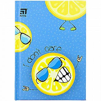 Блокнот А6 80 арк. Lemon, тв. обкл., сквіш, крапка, K20-285-1 Блокнот А6 80 арк. Lemon, тв. обкл., сквіш, крапка, K20-285-1