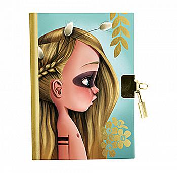 Блокнот детский с замочком "Дикая. Коллекция Эммануель", голкбой, CO180C ТМ "Avenue Mandarin" Блокнот детский с замочком "Дикая. Коллекция Эммануель", голкбой, CO180C ТМ "Avenue Mandarin"